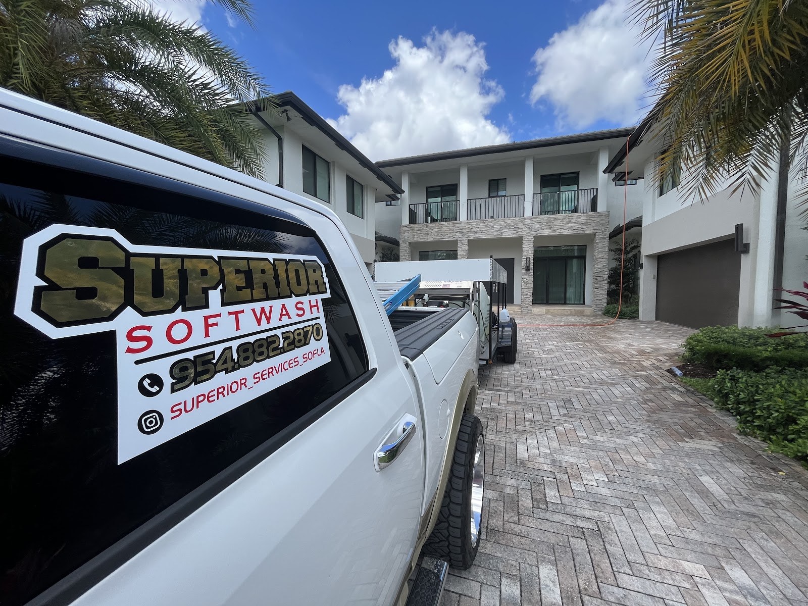 Mike, owner of Superior Soft Wash Roof Cleaning and Pressure Cleaning